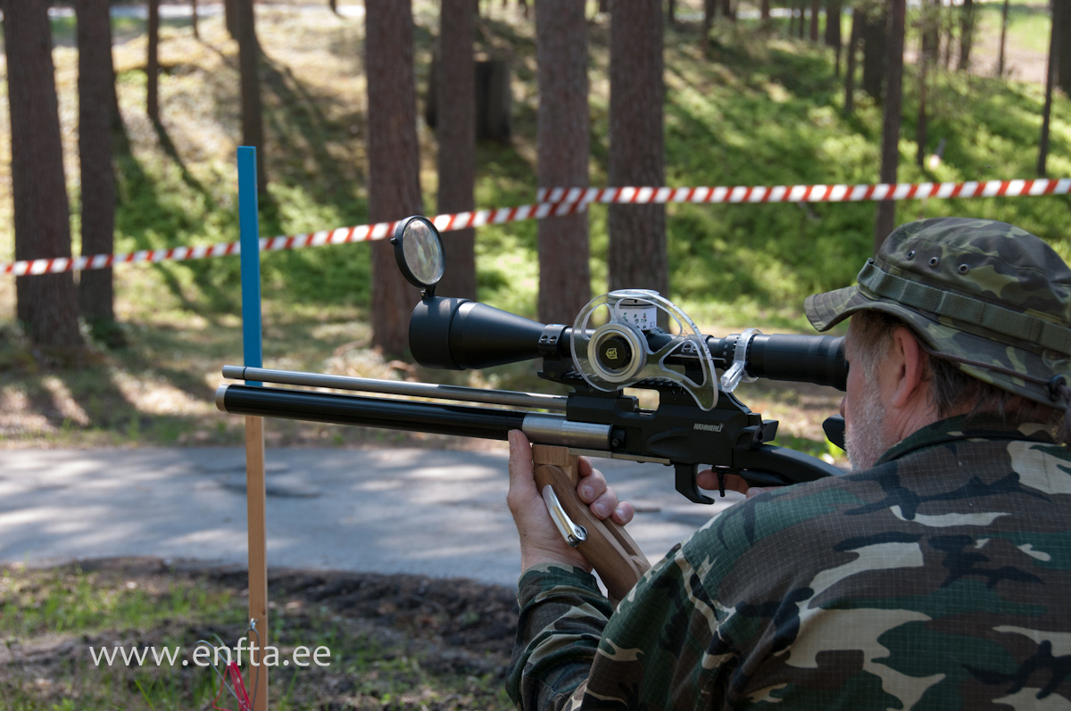 Rein S. Reinu, Hämmerli AR20 FT, Nikko Stirling Targetmaster 10-50x60